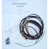 ELEKTROINSTALACE NOVÁ + SCHÉMA (JAWETTA)